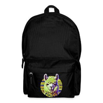 Alpaka - Rucksack - Schwarz - Vorne
