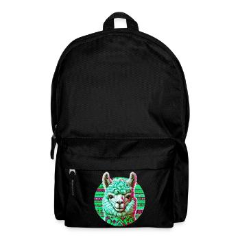 Alpaka - Rucksack - Schwarz - Vorne