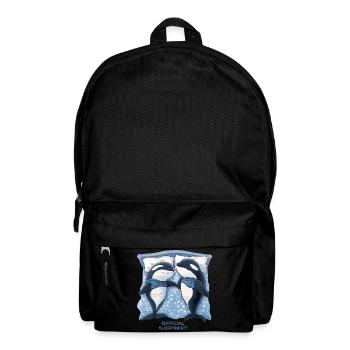 Chemise de nuit officielle Orca - Sac à dos - noir - Devant