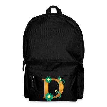 D - Rucksack - Schwarz - Vorne