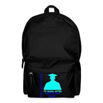 Abschluss 2025: Jobstart Silhouette - Rucksack - Schwarz - Vorne