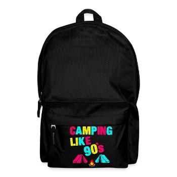 90s Camping - Backpack - black - Front