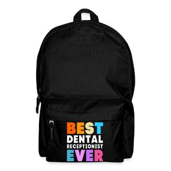 Receptionist Dentist - Backpack - black - Front