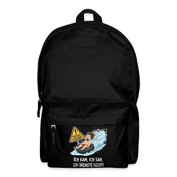 Je n'ai pas freiné - Sac à dos - noir - Devant
