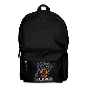 Rottweiler Security Team Motiv für Hundefans - Rucksack - Schwarz - Vorne