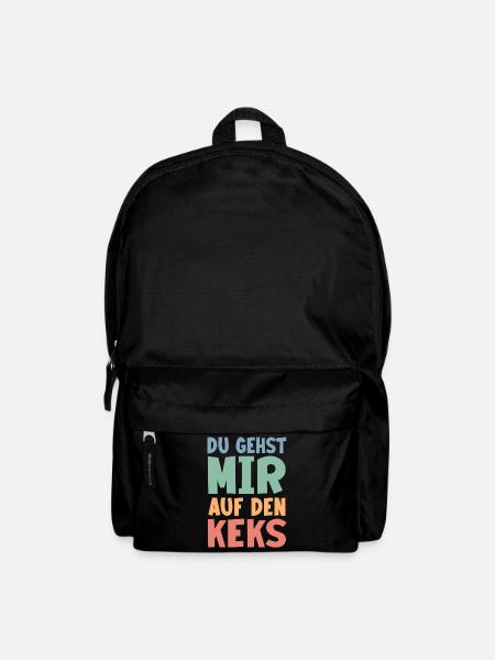 Ich glaub, ich spinne – Lustiges Sprüche T-Shirt - Rucksack - Schwarz