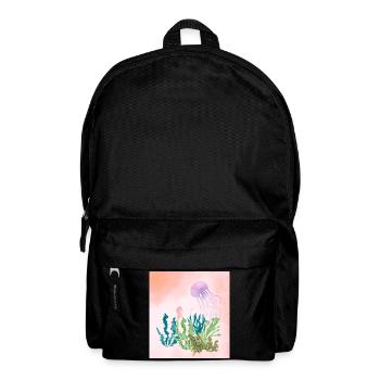 Pastel Sea Underwater Forest - Backpack - black - Front