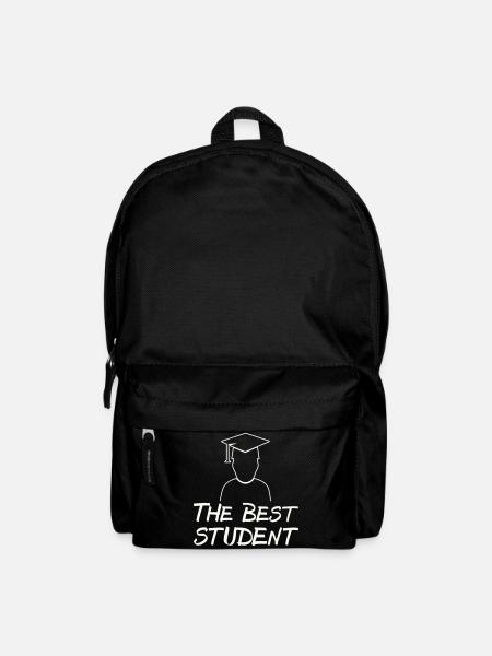 Der Beste Student – Abschlussmotiv - Rucksack - Schwarz