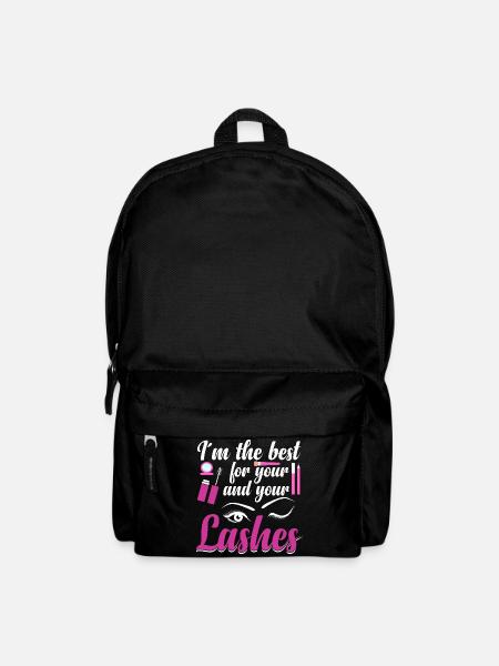 Wimpernkünstlerin, Kosmetikerin, Wimperntechnikerin - Rucksack - Schwarz