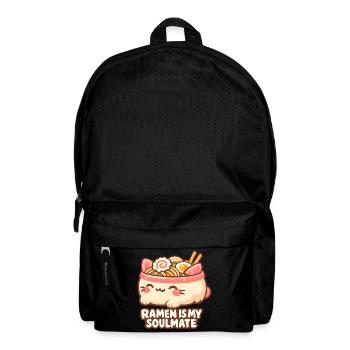 Ramen Katze Kawaii - Rucksack - Schwarz - Vorne