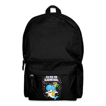 Kölner Karneval Fasching Fasnacht Karnewal - Rucksack - Schwarz - Vorne