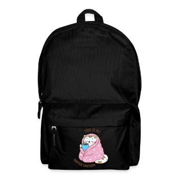 Funny Winter Quotes - Backpack - black - Front