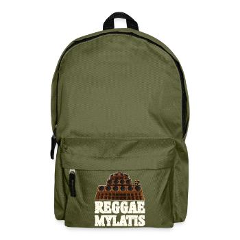 Reggae Mylatis - Backpack - olive green - Front