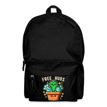 Câlins gratuits Amis cactus Câlins gratuits Drôles - Sac à dos - noir - Devant