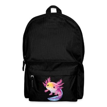 Axolotl - Rucksack - Schwarz - Vorne