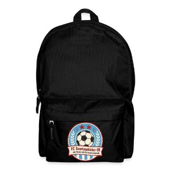 FC Sonntagskicker 09 - Rucksack - Schwarz - Vorne