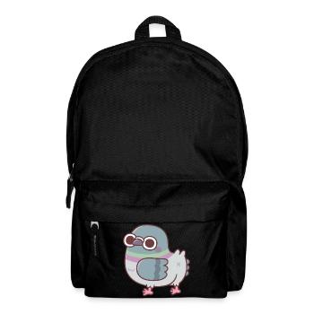 Cute Chonky Pigeon Butt - Backpack - black - Front