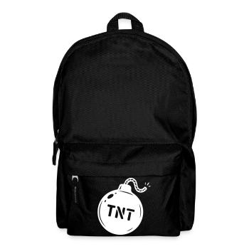 Bomb TNT Symbol - Backpack - black - Front