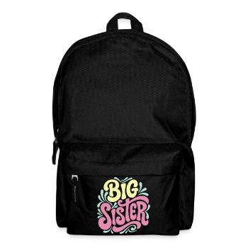 Big Sister Celebration - Backpack - black - Front