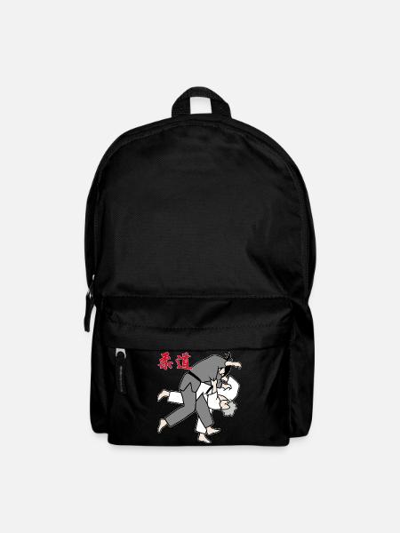 Judo - Uchi mata - Rucksack - Schwarz
