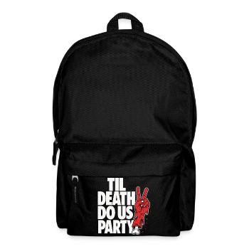 Till Death Do Us Party Zombie - Backpack - black - Front