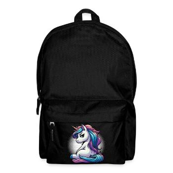 Einhorn Einhörner Einhornfan Einhornliebhaber - Rucksack - Schwarz - Vorne