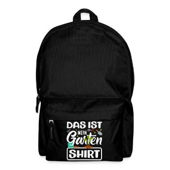 Das Ist Mein Garten - Rucksack - Schwarz - Vorne