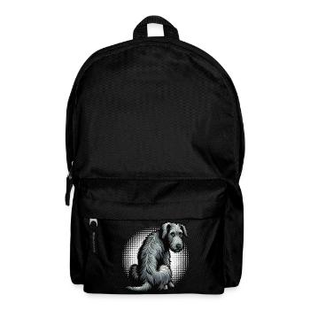 Irischer Wolfshund Wolfshundbesitzer Wolfshundfan - Rucksack - Schwarz - Vorne