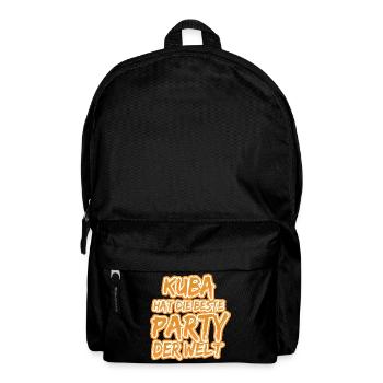 Kuba - Rucksack - Schwarz - Vorne