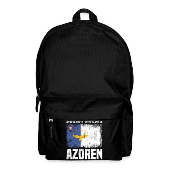 Voyage insulaire aux Açores - Sac à dos - noir - Devant