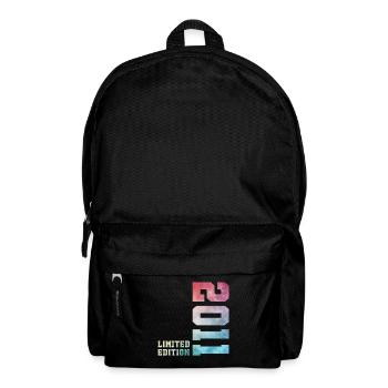 15. Geburtstag Limited Edition 2011– Jahrgang 2011 - Rucksack - Schwarz - Vorne