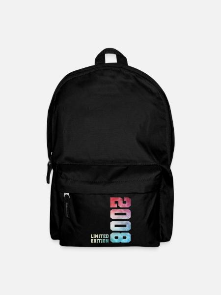 18. Geburtstag Limited Edition 2008 Jahrgang 2008 - Rucksack - Schwarz