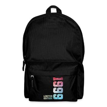 27. Geburtstag Limited Edition 1999 Jahrgang 1999 - Rucksack - Schwarz - Vorne