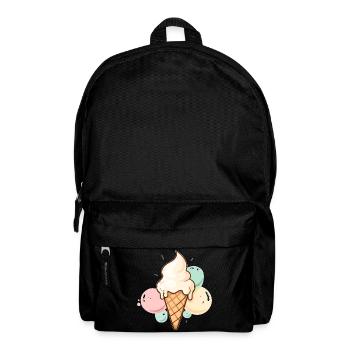 Kugel Für Kugel Glücklich - Rucksack - Schwarz - Vorne