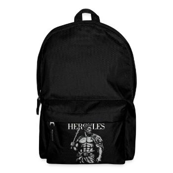 Herkules' mythische Stärke-Silhouette - Rucksack - Schwarz - Vorne