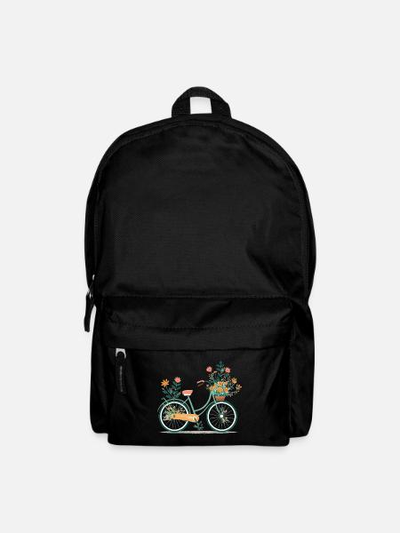 Süße Abenteuer Blumenrad Tour 10 - Rucksack - Schwarz