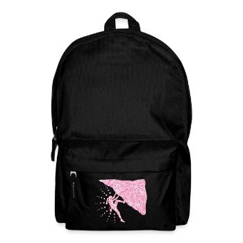 Berge besteigen Mama - Rucksack - Schwarz - Vorne