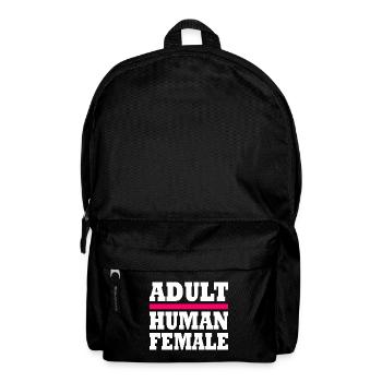 adult human female - Rucksack - Schwarz - Vorne