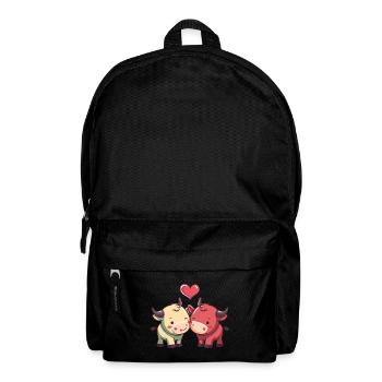 Taurus Couple Love Valentine's Day - Backpack - black - Front