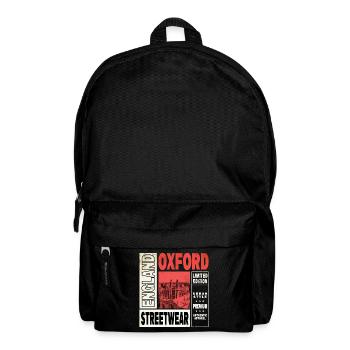 Oxford England UK City Skyline Home Love - Backpack - black - Front