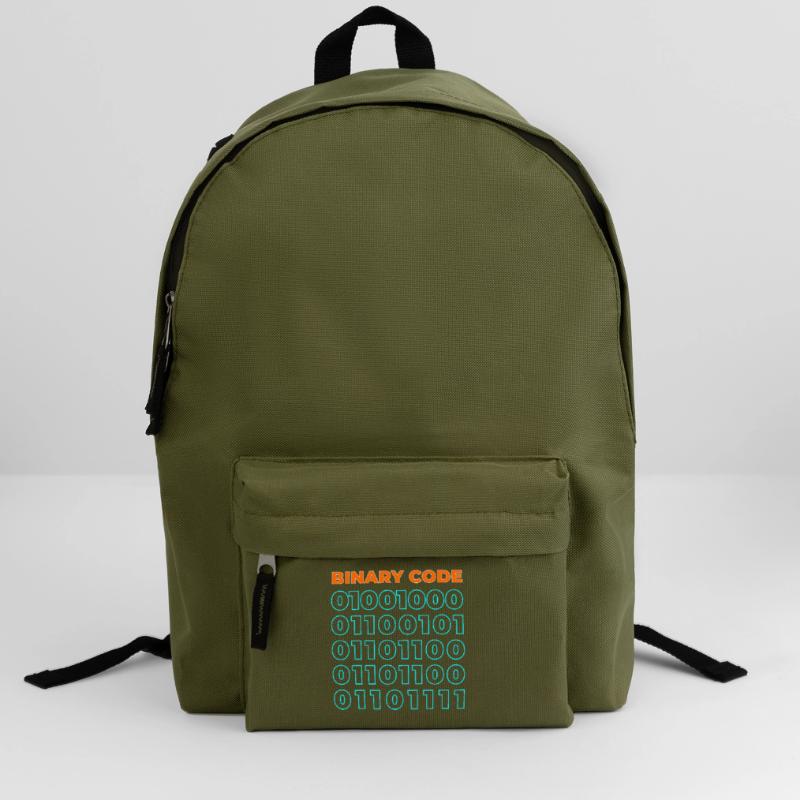 Binary code Backpack