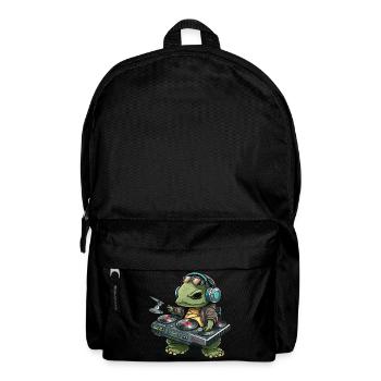 Turtle Beats - Backpack - black - Front