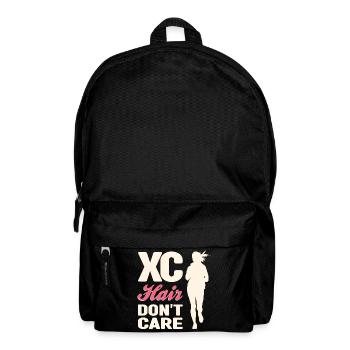 Crosslauf | Cross Country Läufer Berglauf Geschenk - Rucksack - Schwarz - Vorne