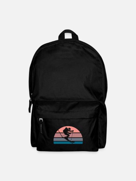 Skitour-Downhill - Rucksack - Schwarz
