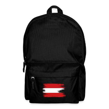 Austria Flag Austria Austrian Flag - Backpack - black - Front