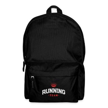 Running Team - Rucksack - Schwarz - Vorne