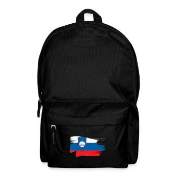 Slovénie Drapeau des Balkans Drapeau slovène Vintage - Sac à dos - noir - Devant