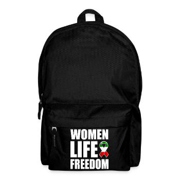 Women life freedom - Backpack - black - Front