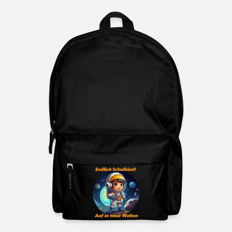 Erster Schultag Astronaut Design - Rucksack - Schwarz