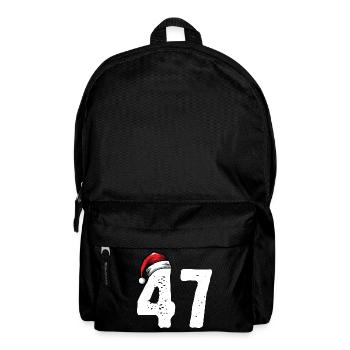 47 Numéro Noël - Sac à dos - noir - Devant